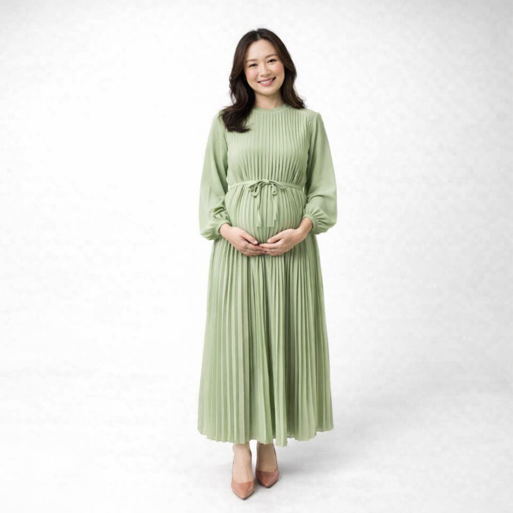 Dress Plisket Pleats