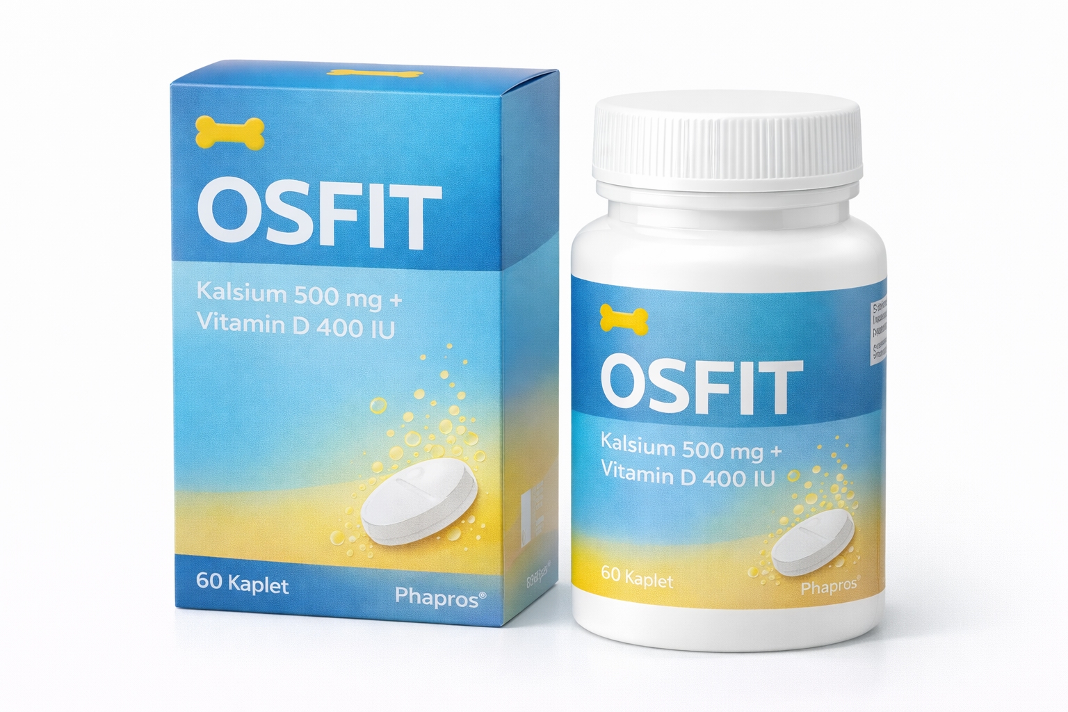 Osfit – Suplemen Kalsium dan D3