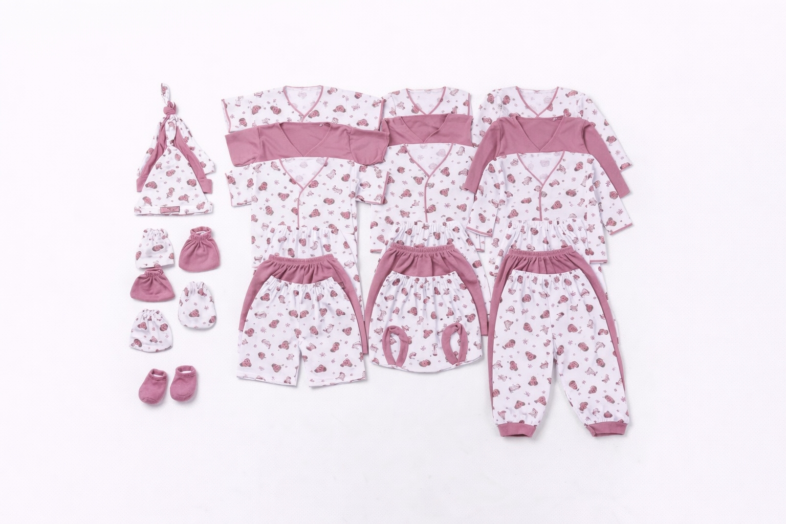 33 Pcs - Pink