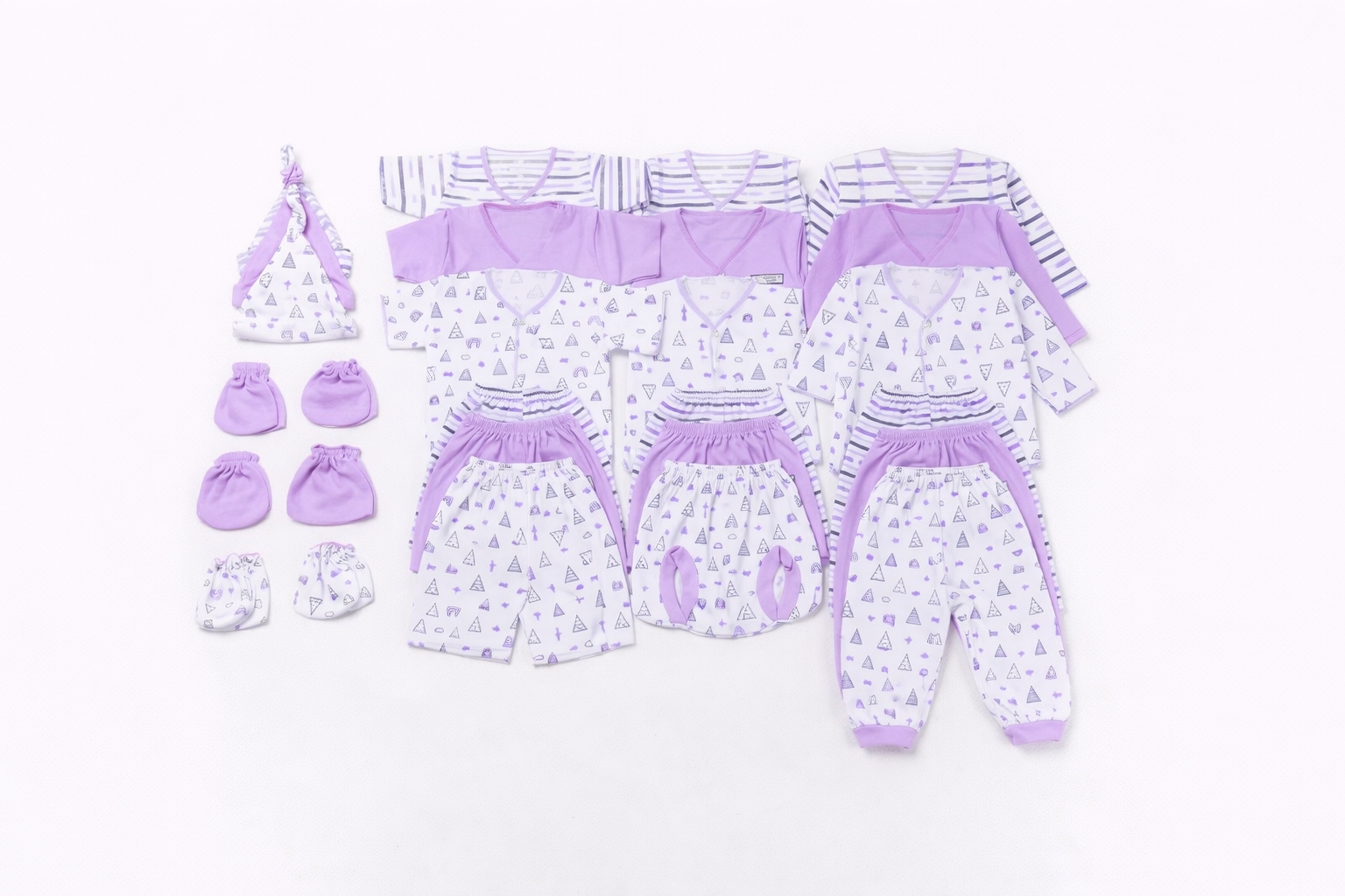 33 Pcs - Ungu