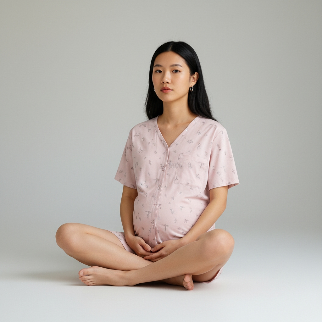 Oneset Motif Pendek Kancing