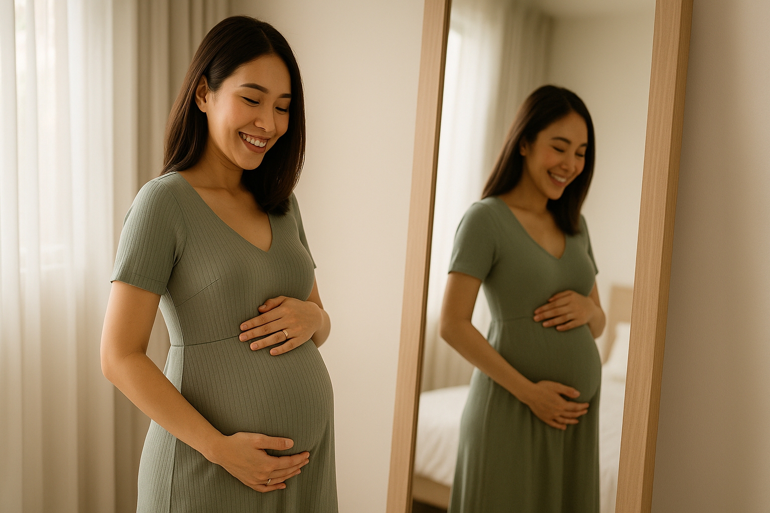 Mulai Pamer 'Baby Bump'! Ini Alasan Perut Membesar Pesat di Trimester Kedua